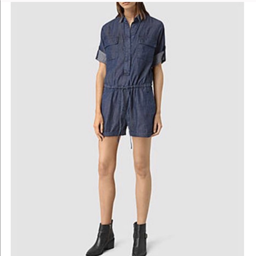 All Saints Jura Playsuit Size US 4